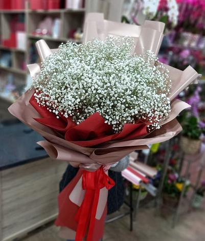 Букет цветов из: Гипсофила в Ягунино