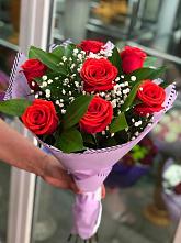 Букет цветов из:  Розы #REPLACE_PRED# Ягунино