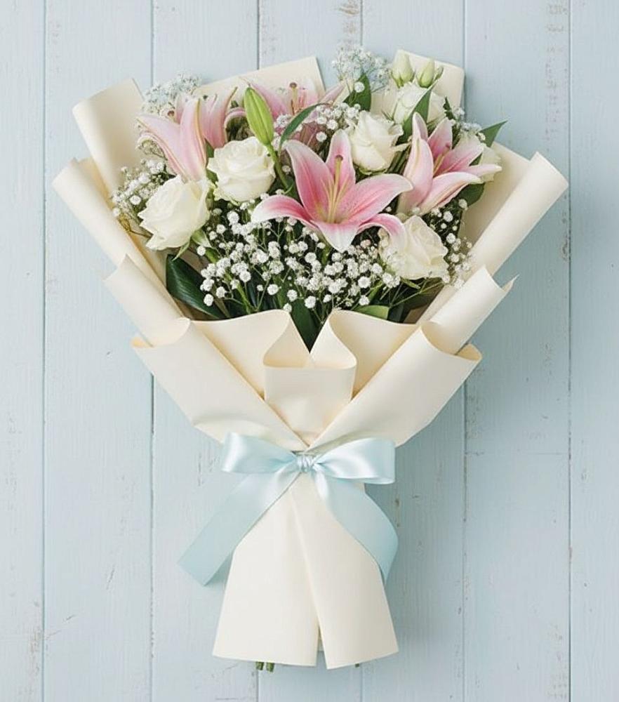 Букет цветов из: Лилии в Ягунино