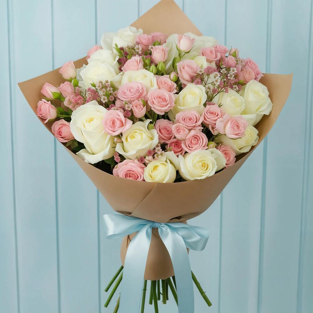 Букет цветов из: Розы в Ягунино