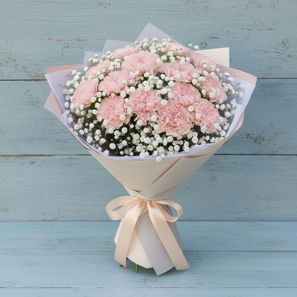 Букет цветов из: Гвоздики в Ягунино