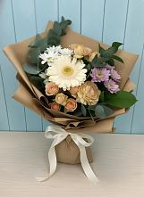 Букет цветов из:  Герберы и Хризантемы #REPLACE_PRED# Ягунино