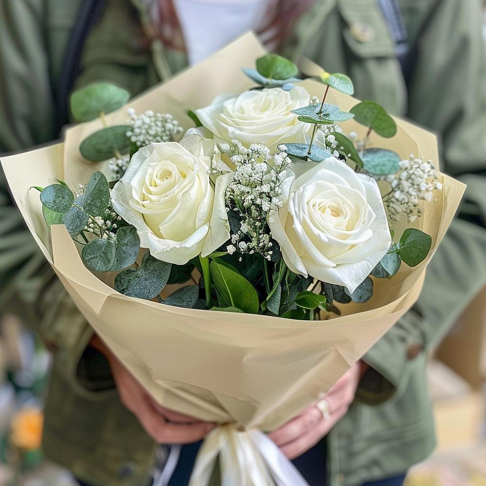 Букет цветов из: Розы в Ягунино