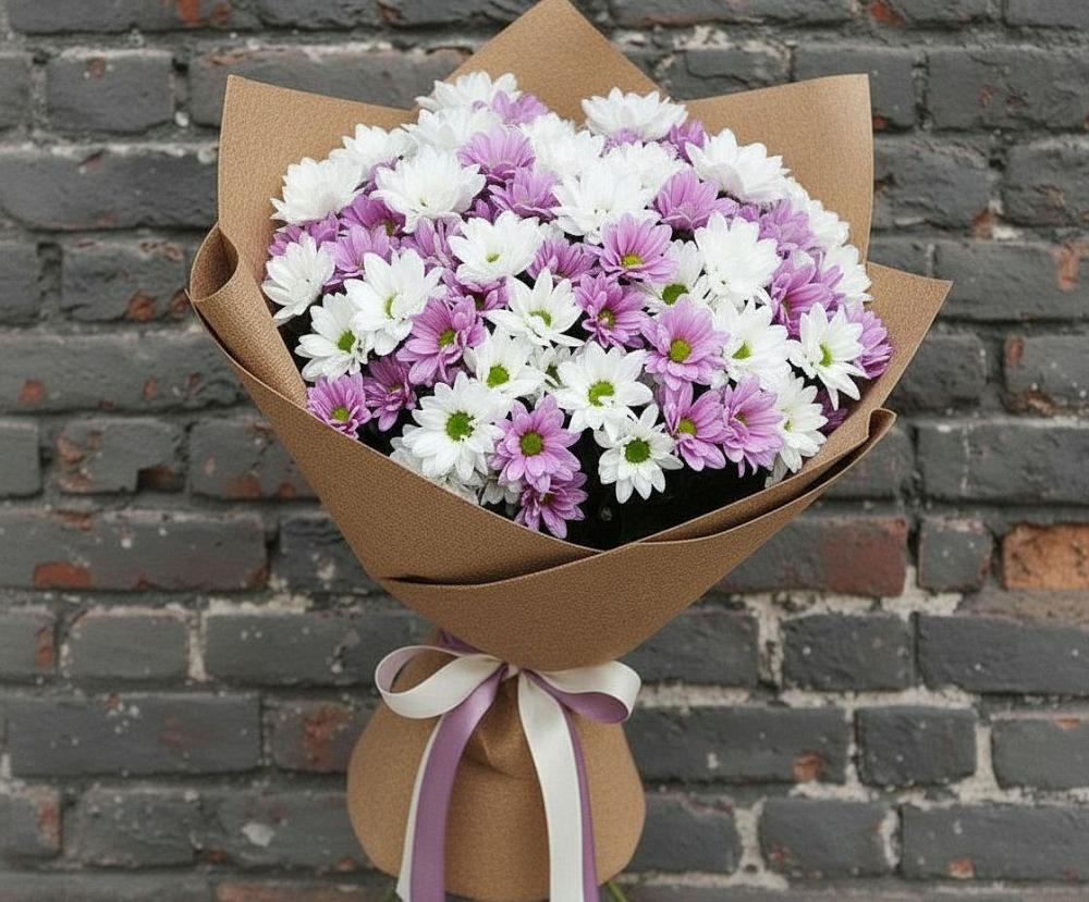 Букет цветов из: Хризантемы в Ягунино