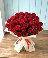 Букет 29 Красных роз в Ягунино