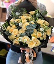 Букет цветов из:  Розы и Лизиантусы #REPLACE_PRED# Ягунино
