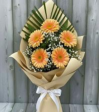 Букет цветов из:  Герберы #REPLACE_PRED# Ягунино