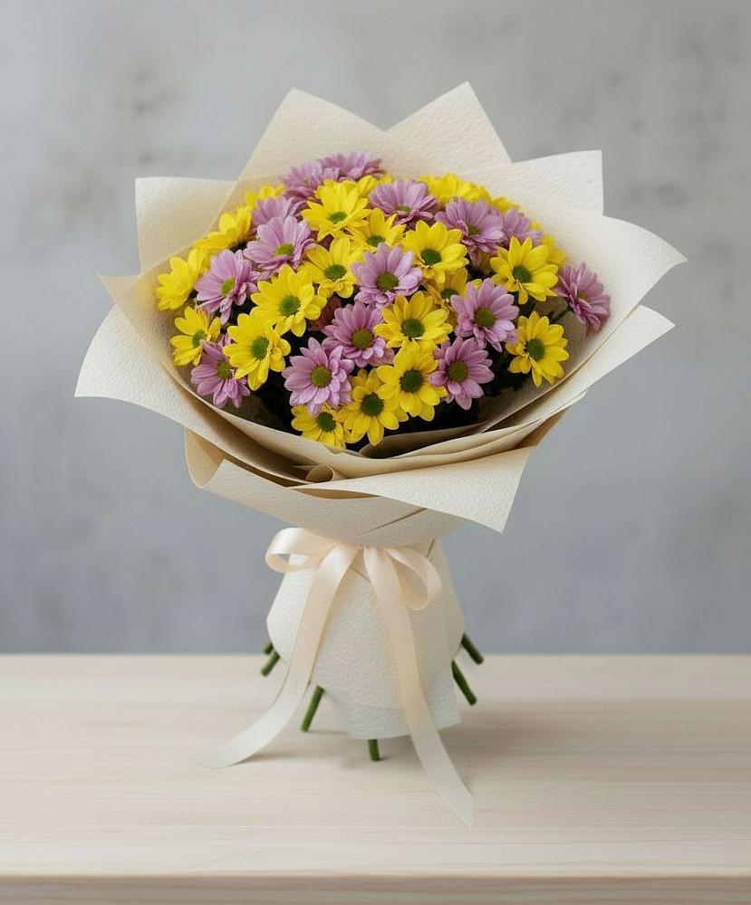 Букет цветов из: Хризантемы в Ягунино