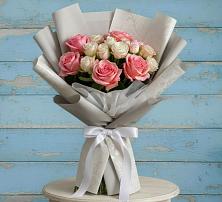 Букет цветов из:  Розы #REPLACE_PRED# Ягунино