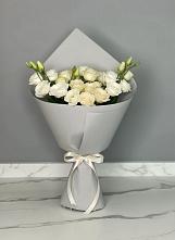 Букет цветов из:  Розы и Лизиантусы #REPLACE_PRED# Ягунино